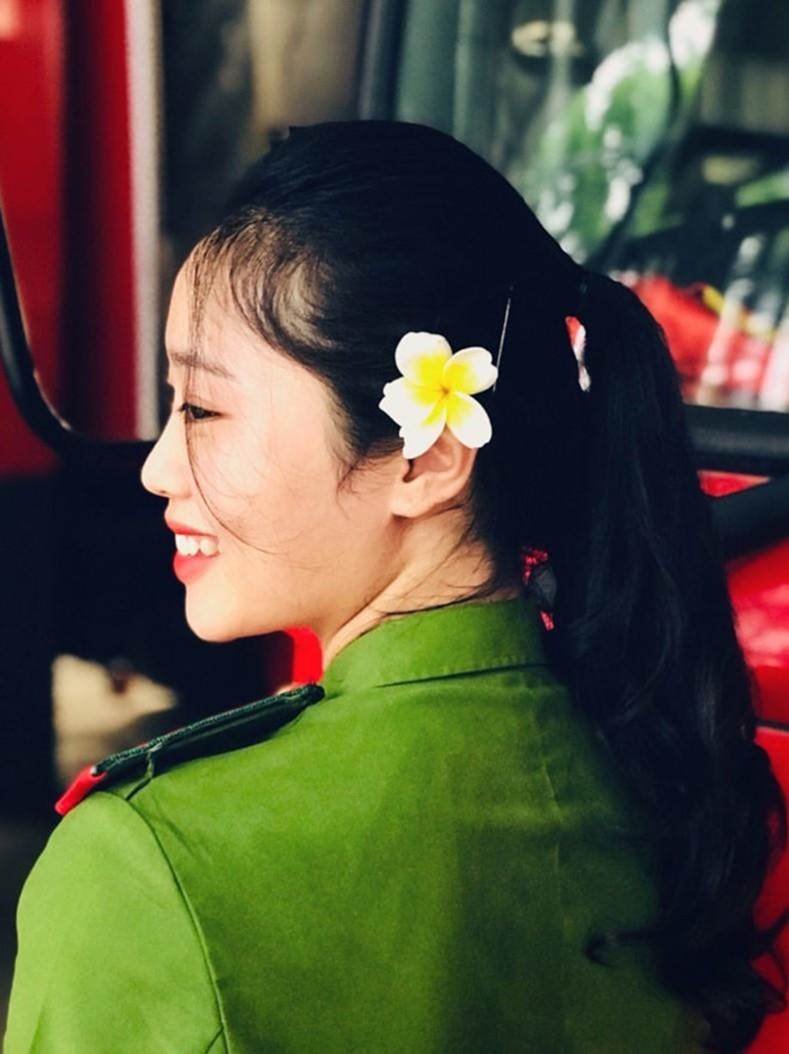 Nữ sinh hot nhất ĐH Phòng cháy Chữa cháy mê võ thuật, đu dây-7