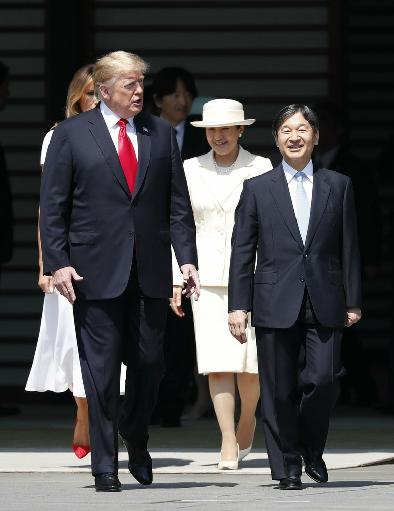 Vợ chồng Tổng thống Trump gặp tân Hoàng đế Nhật Bản, Hoàng hậu Masako khiến nhiều người kinh ngạc khi xuất hiện với hình ảnh hoàn hảo hơn mong đợi-5