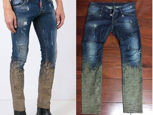 Chiếc quần bẩn như dính bùn, lội ruộng hét giá 16 triệu vẫn 'cháy hàng'