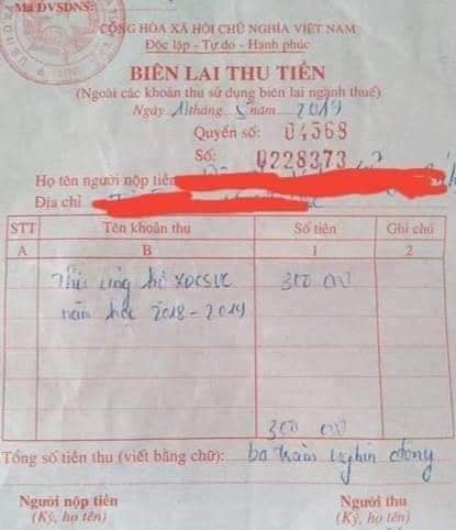 Học sinh ở Hà Tĩnh bị ép nộp tiền xây dựng cuối năm-2
