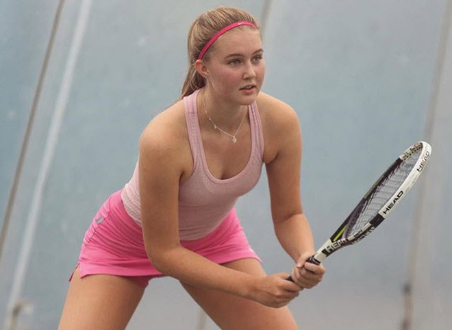 Xuất hiện nữ thần” tennis 17 tuổi 1m85 đẹp như hoa hậu: Tiếc nuối Roland Garros-1