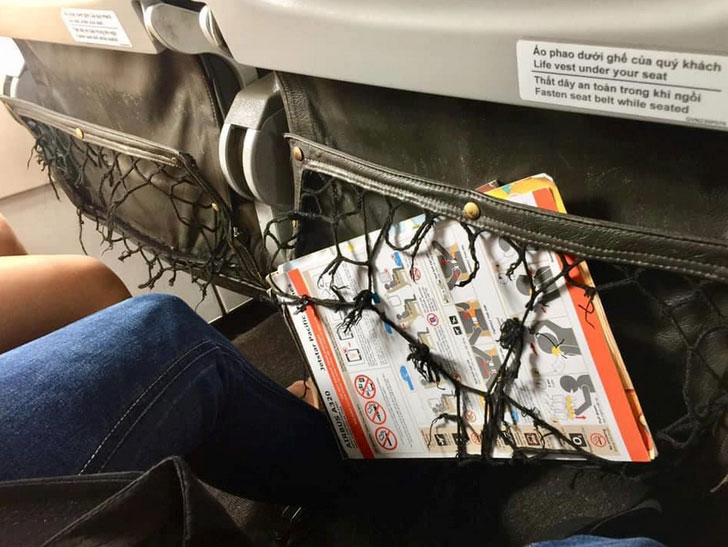 Hành khách Jetstar Pacific phản ánh ghế ngồi trên máy bay rách nát-5