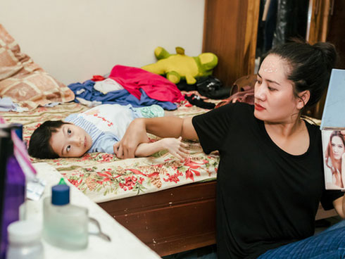 Minh Cúc - Gái lẳng của Về nhà đi con” như thể rất hiểu về đàn ông mà nói câu nào trúng câu ý, đúng như suy nghĩ của chị em thế này-11