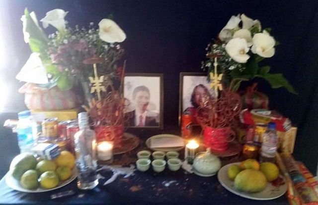 Tang thương chất chồng trong gia đình có 2 chị em bị sát hại tại Angola-1