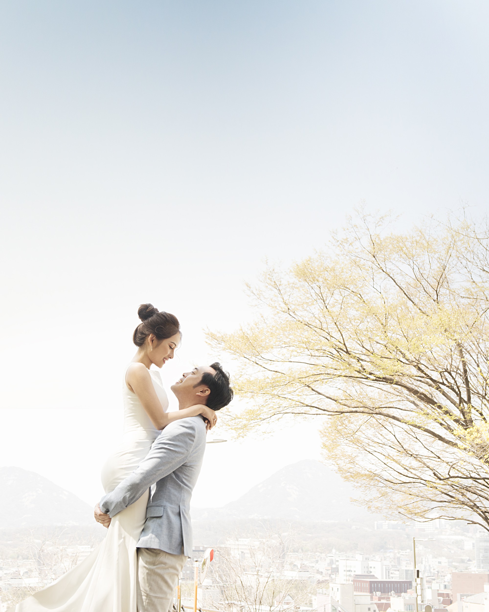 Ảnh cưới đẹp như phim chụp tại Hàn Quốc của Dương Khắc Linh và vợ trẻ kém 13 tuổi-10