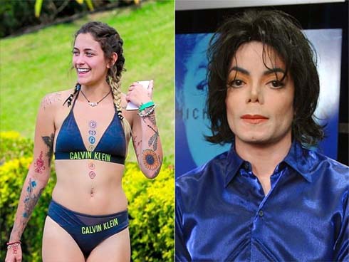 Con gái Michael Jackson diện mốt váy in hình cơ thể-2