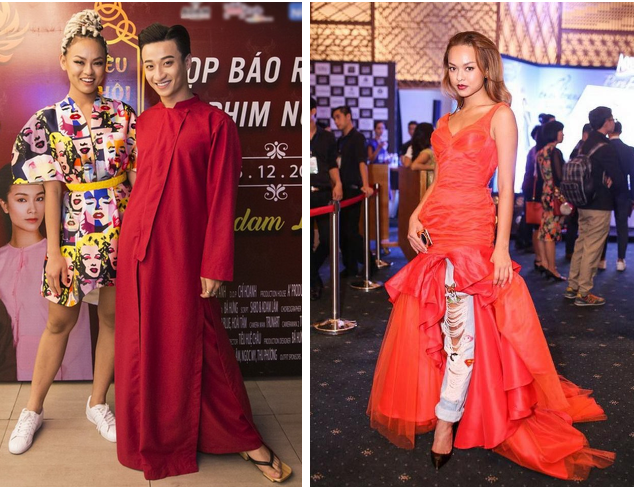 Lâu lắm mới xuất hiện, lông mày thì đầy đủ rồi nhưng style của Mai Ngô vẫn lỗi quá thế này-5