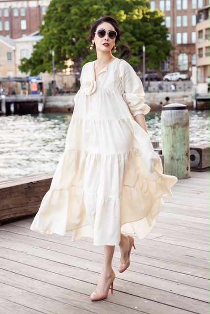 Hoa hậu Hà Kiều Anh sành điệu với những thiết kế ngọt ngào khi dạo chơi Sydney-3