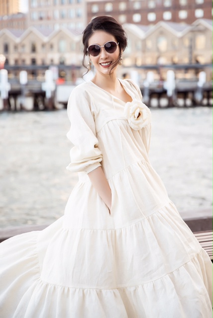 Hoa hậu Hà Kiều Anh sành điệu với những thiết kế ngọt ngào khi dạo chơi Sydney-4