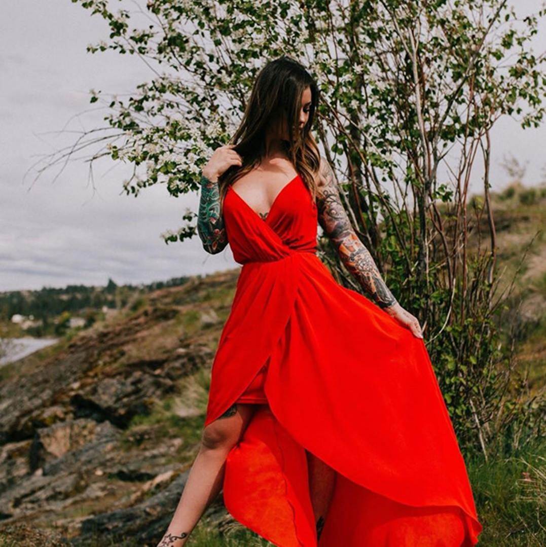 Hot girl xăm mình có vẻ ngoài nóng bỏng, kết hôn từ năm 19 tuổi-14