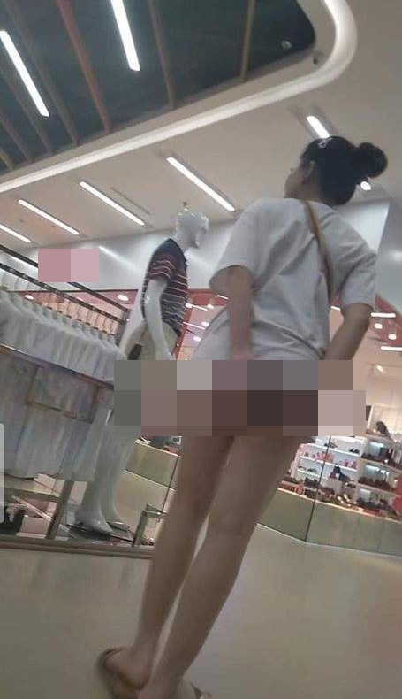 Để vòng 3 ngoài quần đi chơi phố, cô gái trẻ khiến dân mạng lắc đầu ngán ngẩm với kiểu thời trang gợi cảm quá đà-3