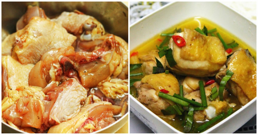 Chế biến thịt gà đừng chỉ rang hay luộc: Thử nấu cùng mẻ vị chua dịu, ăn cùng cơm hay bún đều hết sảy-3