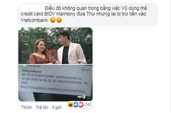 Hạt sạn to đùng trong Về nhà đi con tập 35 thuộc về Vũ: Dùng thẻ ngân hàng này nhưng trừ tiền từ tài khoản ngân hàng khác-4