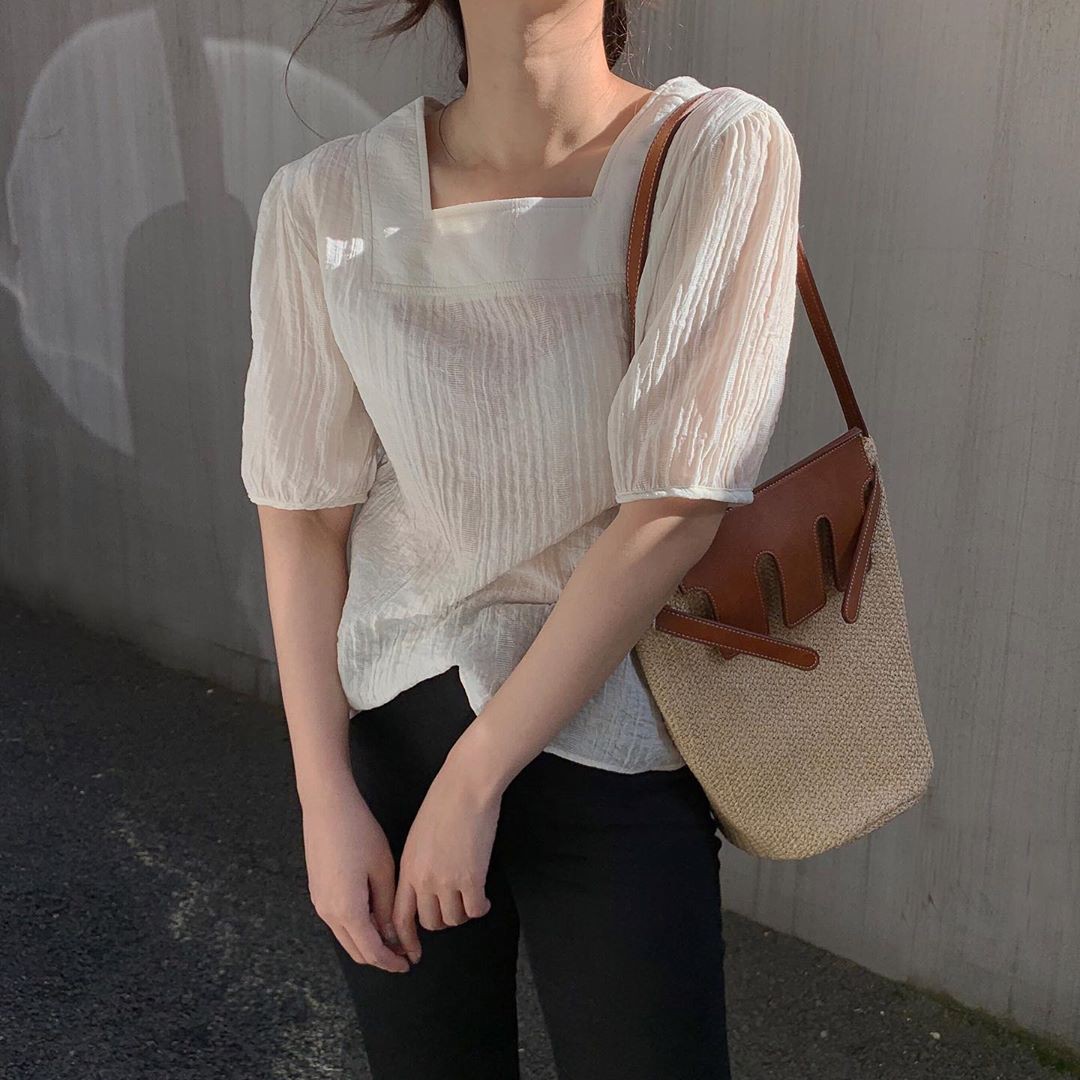10 set đồ với áo blouse trắng dưới đây sẽ là cẩm nang mặc đẹp cho các chị em công sở suốt hè này-9