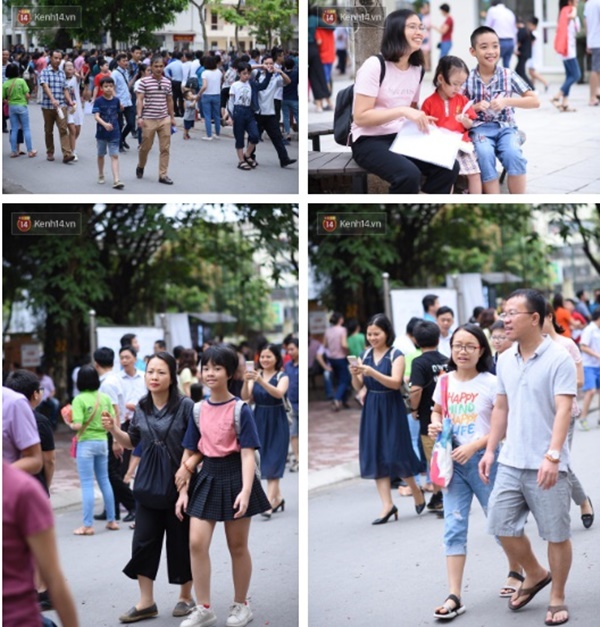 Nóng: Vỡ trận trước cổng trường ĐH Ngoại Ngữ, hàng nghìn phụ huynh chen chúc gọi Con ơi, mẹ đây, bố đây gây náo loạn-12