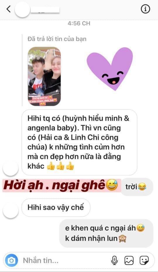 Sau lùm xùm tình ái, Linh Chi lại gây tranh cãi khi tự hào khoe được so sánh với Huỳnh Hiểu Minh - Angelababy-1