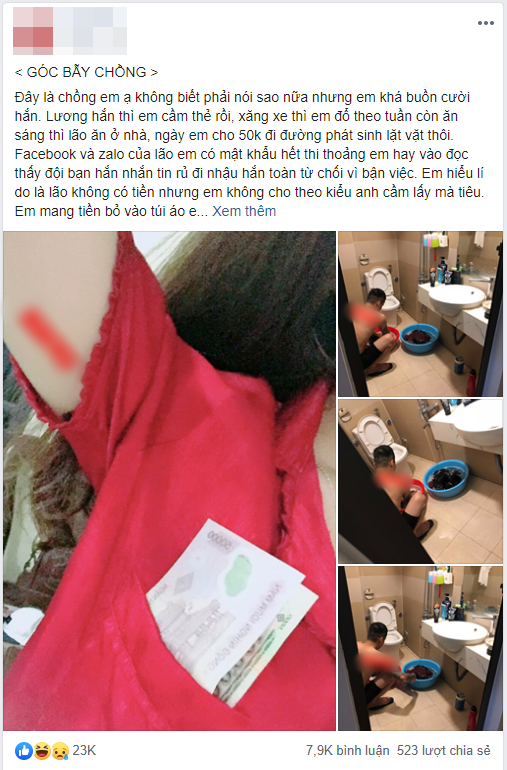 Bị lên án vì chia sẻ chiêu bẫy chồng giặt quần áo, vợ trẻ tiết lộ thêm lý do phía sau khiến ai cũng ngỡ ngàng-1