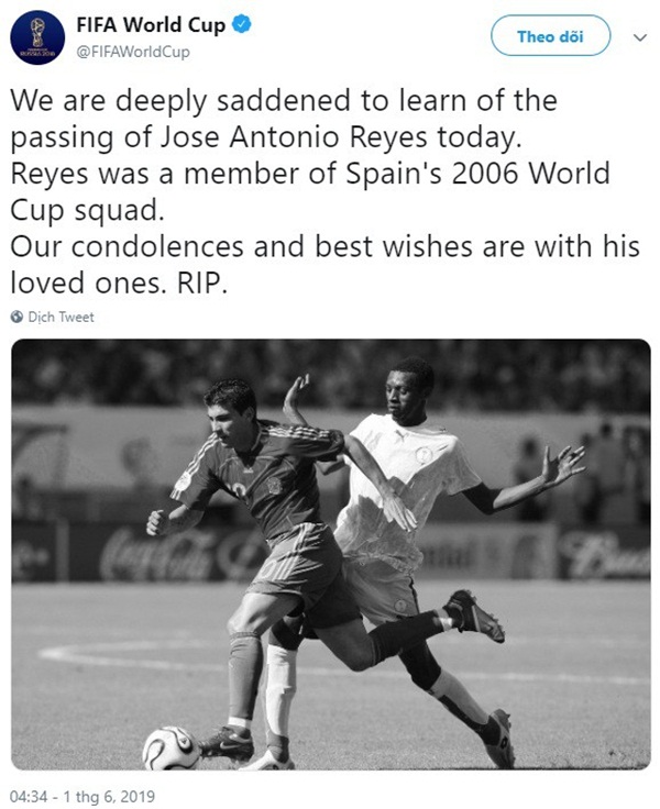 Reyes qua đời sau tai nạn giao thông, cả thế giới bóng đá khóc thương cho một kèo trái từng làm điên đảo cầu trường-4