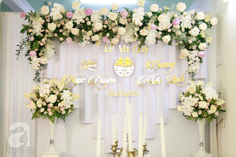 Đám cưới Dương Khắc Linh - Sara Lưu: Những hình ảnh đầu tiên của cô dâu trước giờ vu quy-20