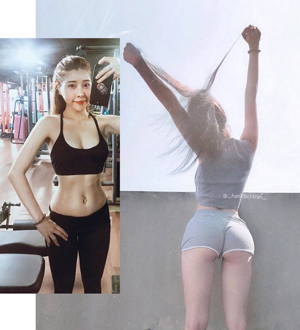 7 hot gymer Việt có vòng 3 khủng, trên dưới 100cm nhưng không thô-10