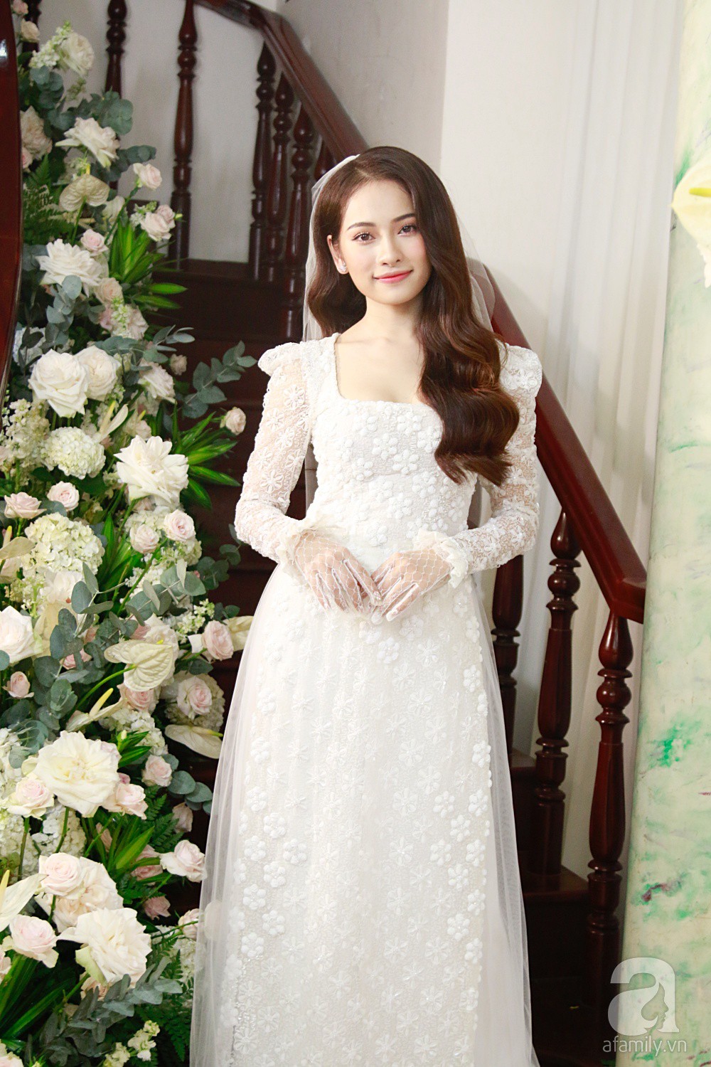 Đám cưới Dương Khắc Linh - Sara Lưu: Những hình ảnh đầu tiên của cô dâu trước giờ vu quy-7