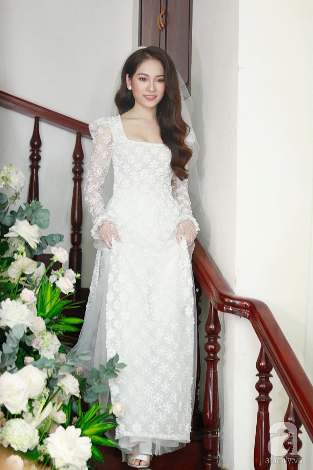 Đám cưới Dương Khắc Linh - Sara Lưu: Những hình ảnh đầu tiên của cô dâu trước giờ vu quy-10