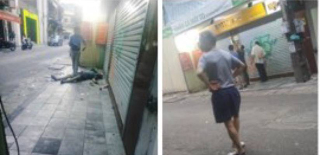 Hà Nội: Bàng hoàng phát hiện người đàn ông nước ngoài tử vong trước cửa nhà dân trong phố cổ-1