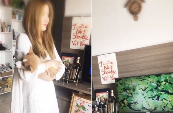 Lộ tờ giấy có nội dung bất thường viết bằng mực đỏ trong nhà Nam Em-1