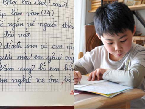 Chủ nhân của bài văn dài 18 trang tiết lộ mình là dân chuyên Toán, thấy 9,5 là con số trọn vẹn nhất chứ không phải điểm 10-6