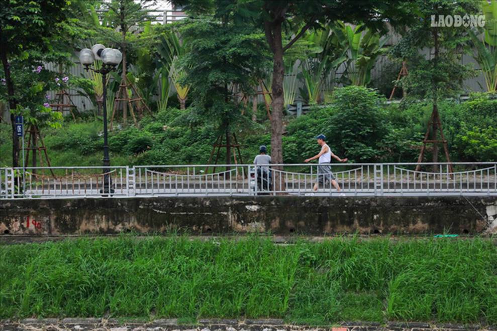 Nước sông Tô Lịch đổi màu từ đen sang nâu: Được thế là may rồi!-4