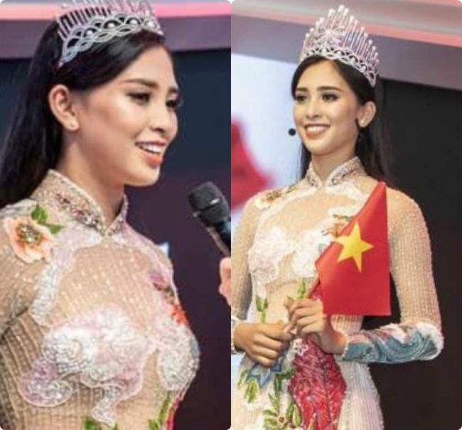 Mặc áo dài lộ nội y: Tăng Thanh Hà, Trần Tiểu Vy gây tranh cãi nhất?-4