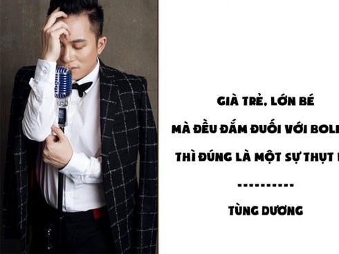 Tùng Dương và những phát ngôn 