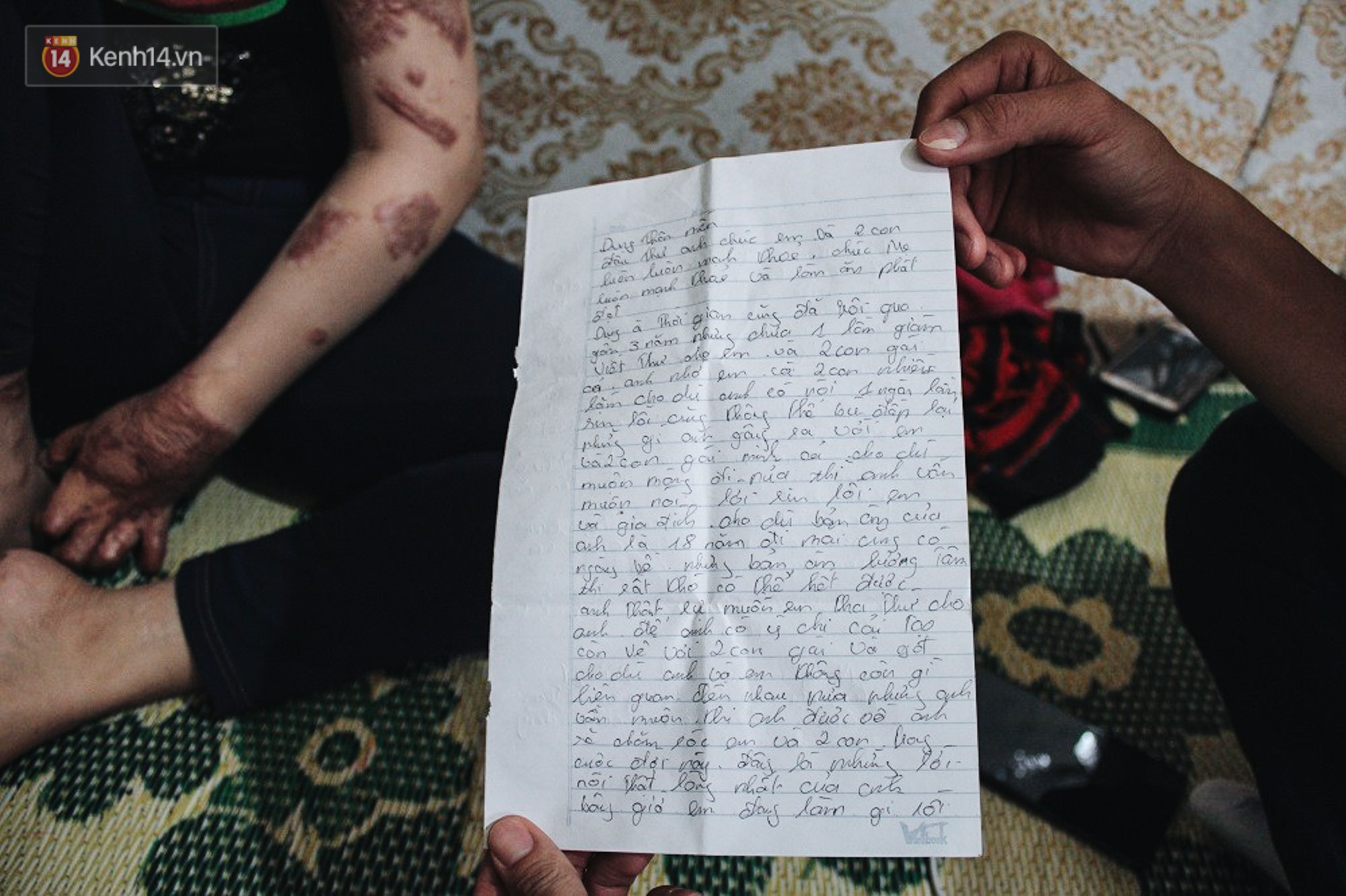 Cô gái trẻ bị chồng tưới xăng thiêu sống và lá thư muộn màng từ trại giam: Gần 3 năm anh chưa một lần dám viết thư cho em và hai con...-12