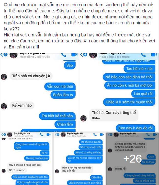 Lên mạng kể tội mẹ chồng mắng combo cực gắt nhưng cuối cùng nàng dâu lại bị ném đá kịch liệt-1