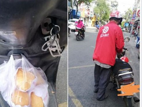 Xót xa tin nhắn bác tài xế Grab nghèo phải