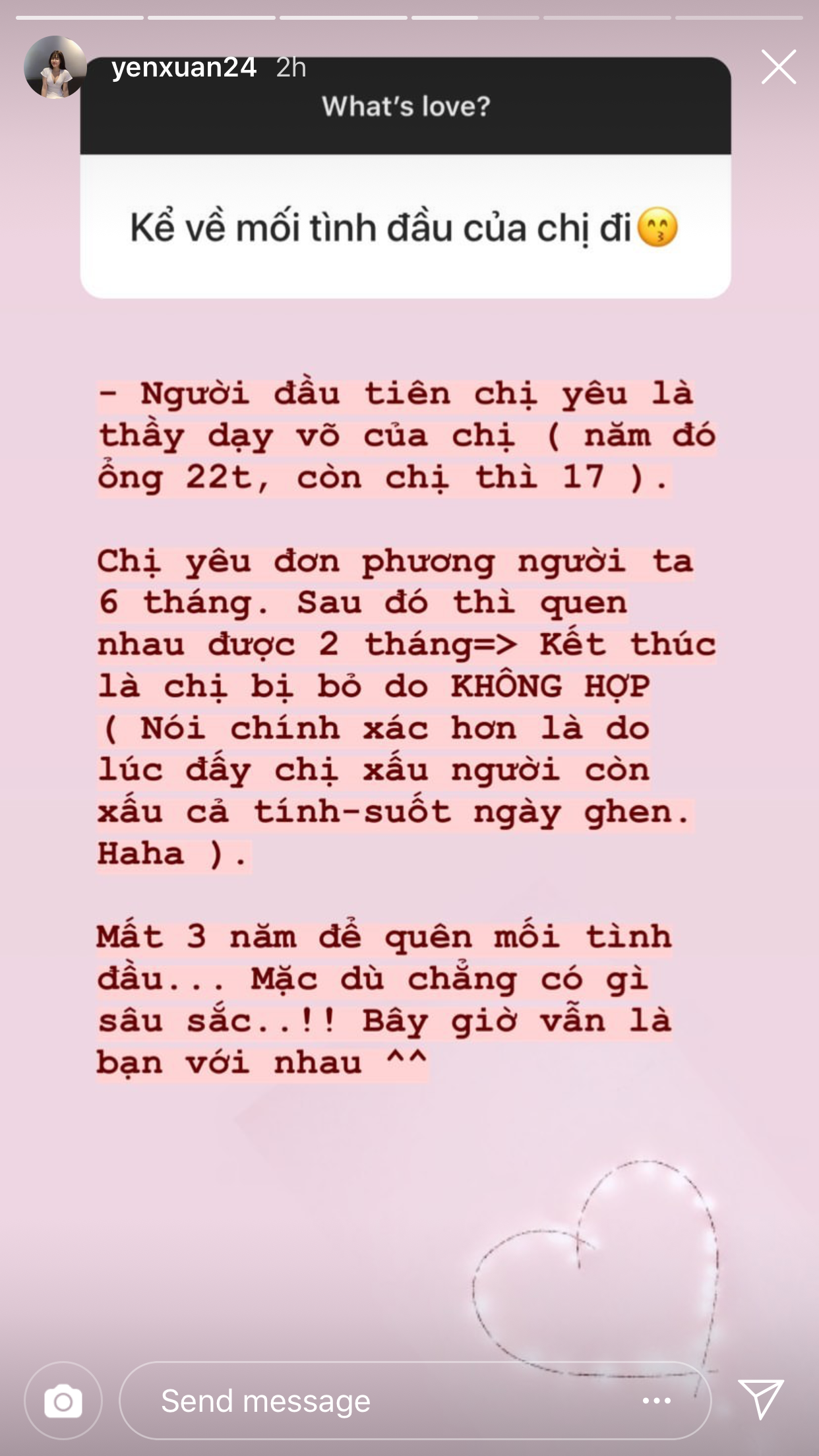 Yến Xuân tiết lộ mối tình đầu thầy - trò năm 17 tuổi, yêu nhau 2 tháng mà mất tới 3 năm mới quên được-2