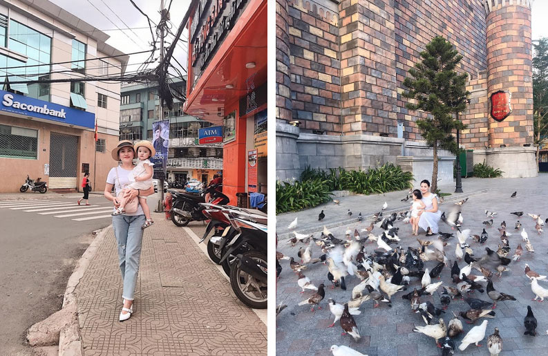 Khoe ảnh con gái đi du lịch, mẹ trẻ Hà Nội nhận cả ngàn lời khen vì... bà nội 50 tuổi quá trẻ đẹp-1