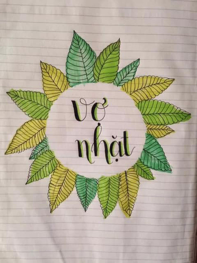 Biến vở học Văn thành tranh vẽ sống động cho dễ thuộc, nữ sinh xinh đẹp hứng bão like từ cộng đồng mạng-3