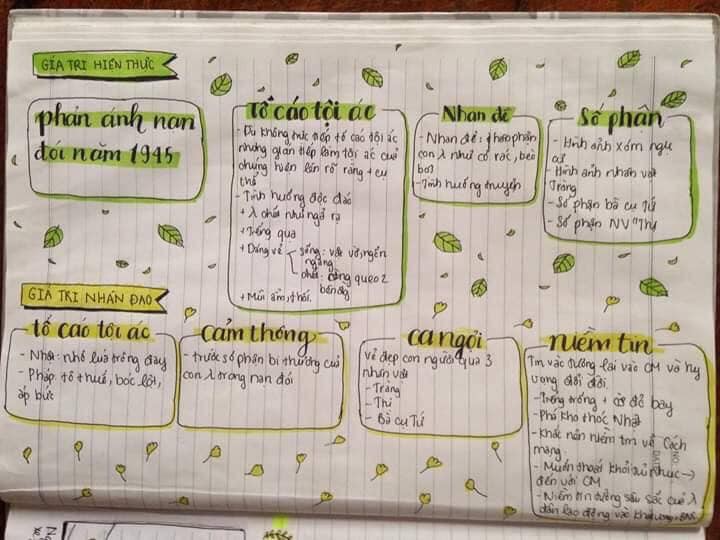 Biến vở học Văn thành tranh vẽ sống động cho dễ thuộc, nữ sinh xinh đẹp hứng bão like từ cộng đồng mạng-6