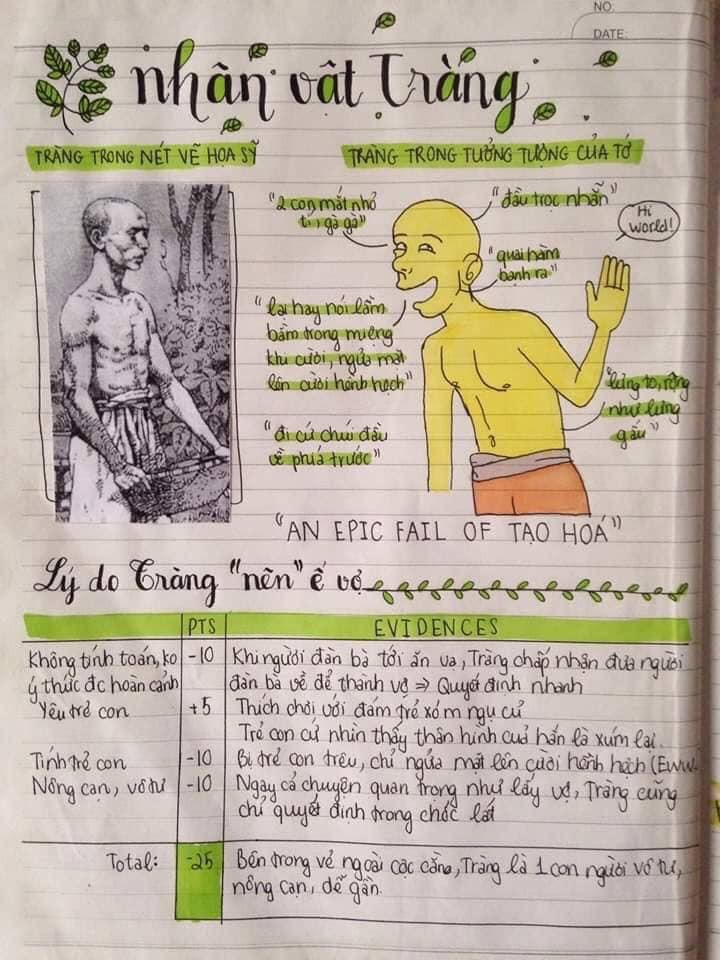 Biến vở học Văn thành tranh vẽ sống động cho dễ thuộc, nữ sinh xinh đẹp hứng bão like từ cộng đồng mạng-7