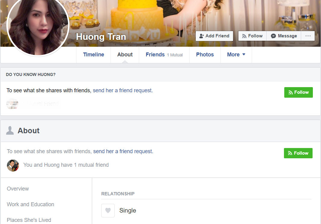 Giữa lúc thông tin vợ chồng trục trặc rộ lên, cả hai vợ chồng diễn viên Việt Anh đều cập nhật trạng thái độc thân.-2