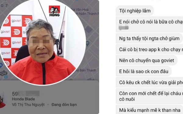 Cuốc xe ôm giữa trời mưa và câu chuyện buồn của nữ tài xế lớn tuổi khiến dân mạng rưng rưng-1