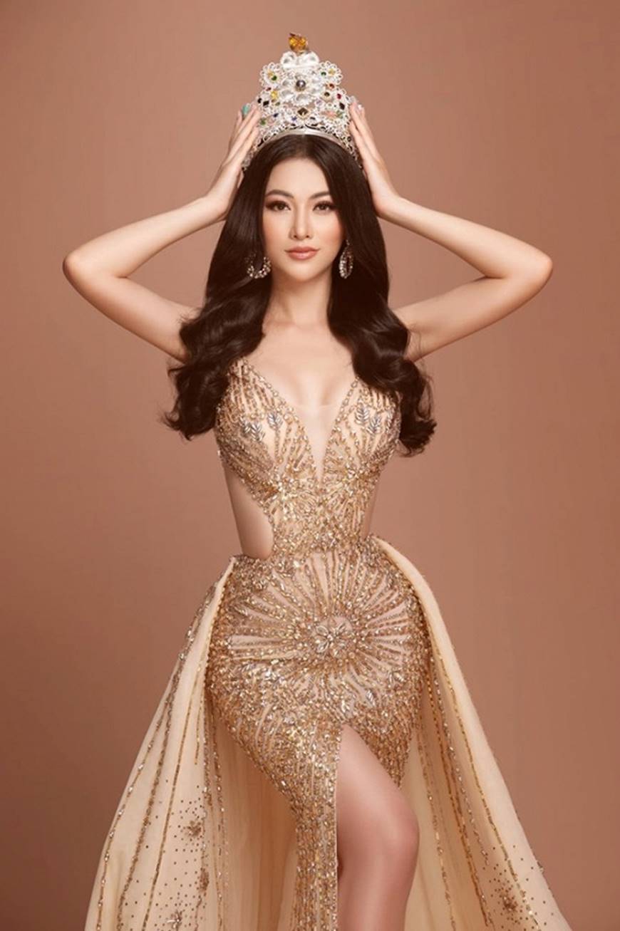 Hoa hậu Trái đất Phương Khánh lại đẹp xuất thần trong bộ ảnh đội vương miện-3