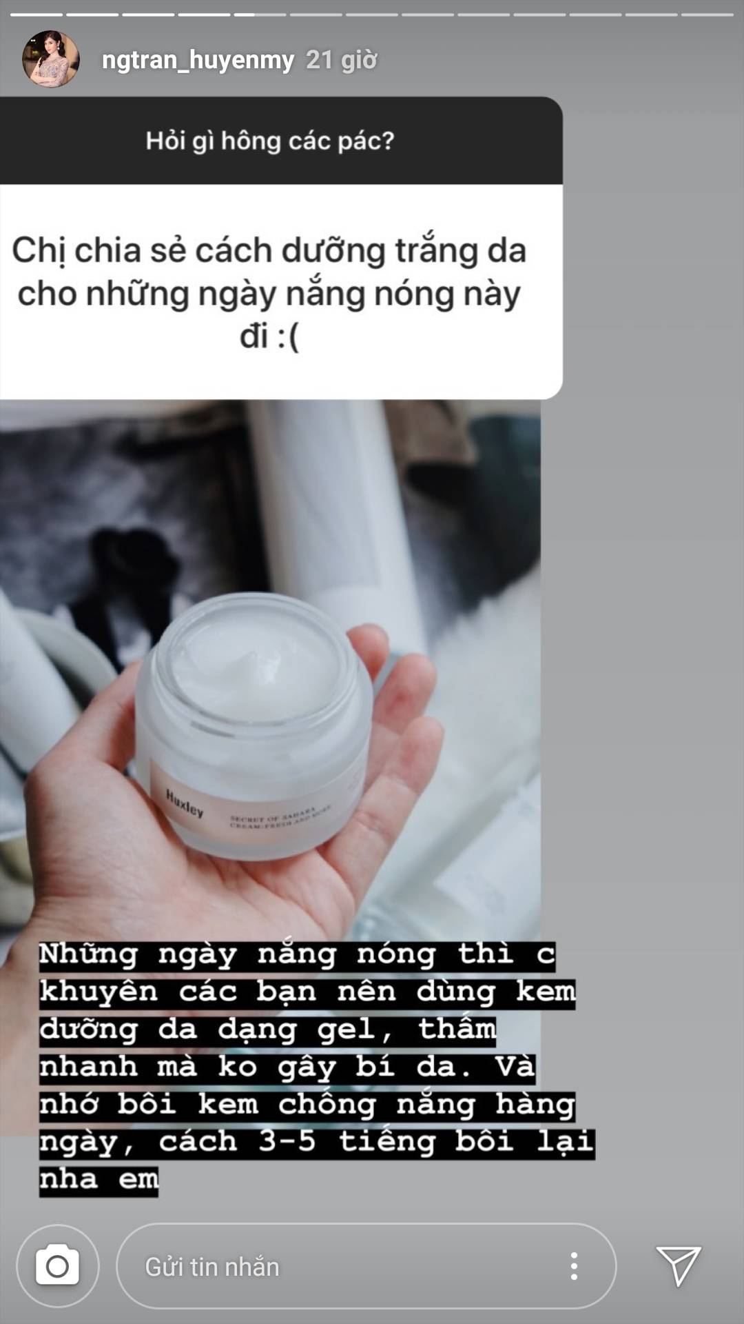 Từ nàng Á hậu da đẹp không tỳ vết Huyền My: 3 tips chăm da trắng hồng, không mụn chấp hết những ngày nắng gắt-3