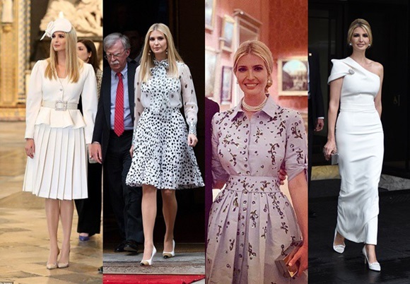 Ivanka Trump gây thương nhớ khi xuất hiện rực rỡ tại sân bay tạm biệt nước Anh, tập đoàn gia đình Tổng thống Mỹ lại gây bão truyền thông-2