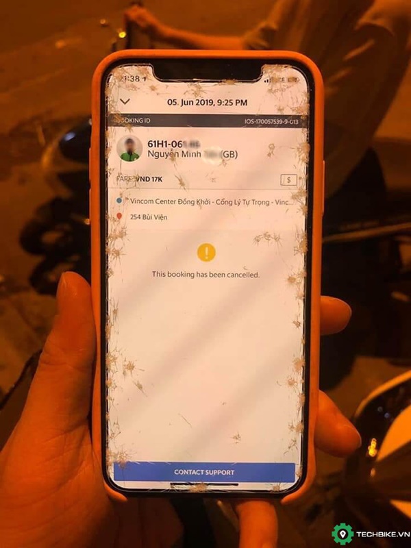 Nữ du khách người Nga tố bị tài xế xe ôm công nghệ cướp điện thoại, xô ngã xuống đường giữa đêm khuya ở Sài Gòn-2