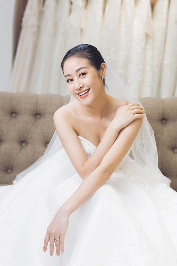 MC Phí Linh khoe bộ ảnh cưới xinh như công chúa-2