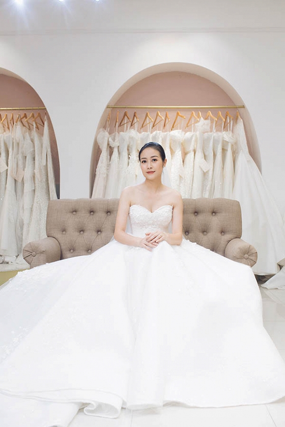 MC Phí Linh khoe bộ ảnh cưới xinh như công chúa-4