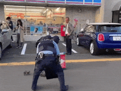 CLIP: Cậu bé tung tăng chạy qua đường và khoảnh khắc 3 giây khiến người lớn đứng tim-1