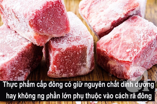 Cấp đông và rã đông thực phẩm: Nhiều bà nội trợ làm sai vô tình biến thực phẩm thành nguồn gây bệnh-1